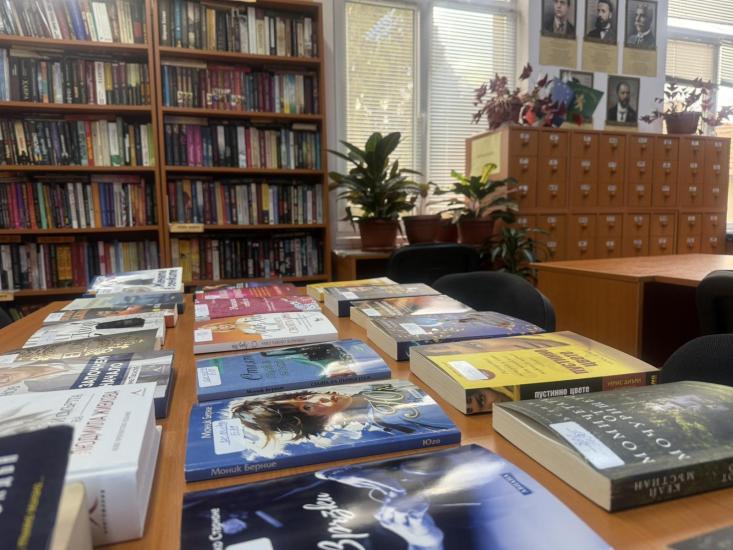 Симитли, библиотека, читалище, книги, проект