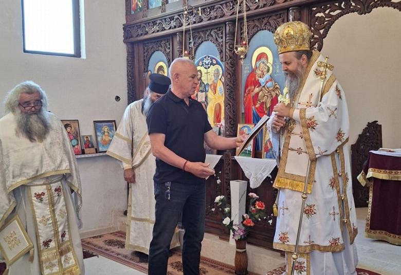 Община Симитли (121), Симитли Инфо (3418), Апостол Апостолов (206), Негово високопреосвещенство Неврокопският митрополит Серафим (1771), освещаване на храма в село Железница (3640), Свети Дух (462)