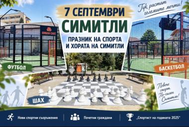 Община Симитли (121), Симитли Инфо (3418), Спортист на годината (1132), награждаване (2019), почетен гражданин (4095), тържествено заседание (1740), водосвет (1759)