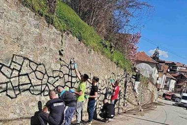 Доброволци, село Долно Осеново, акция